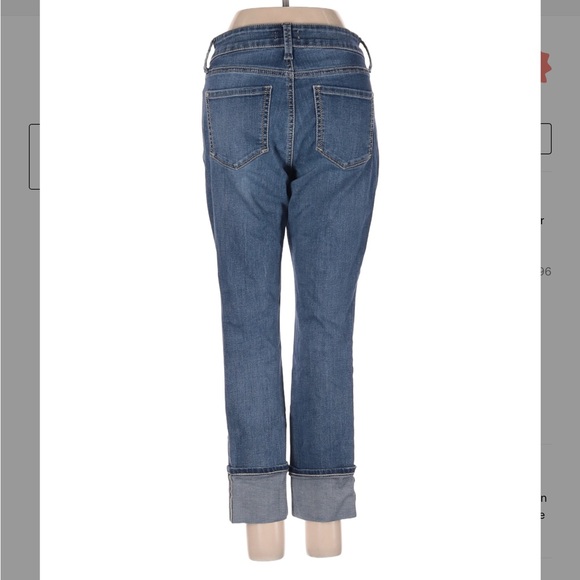 NYDJ Soft Denim Lift &Tuck Permanent Cuffed Ankle Jeans . . - Picture 2 of 7